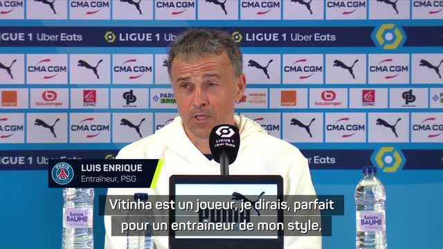 PSG - Luis Enrique encense Vitinha : “Un joueur parfait pour un entraîneur de mon style”