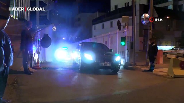 MHP lideri Bahçeli, partisinin genel merkezinden ayrıldı