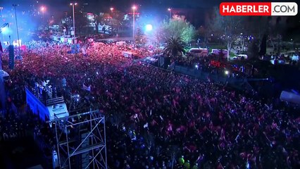 Ekrem İmamoğlu'ndan Saraçhane'de zafer konuşması! On binlerce kişiye seslendi