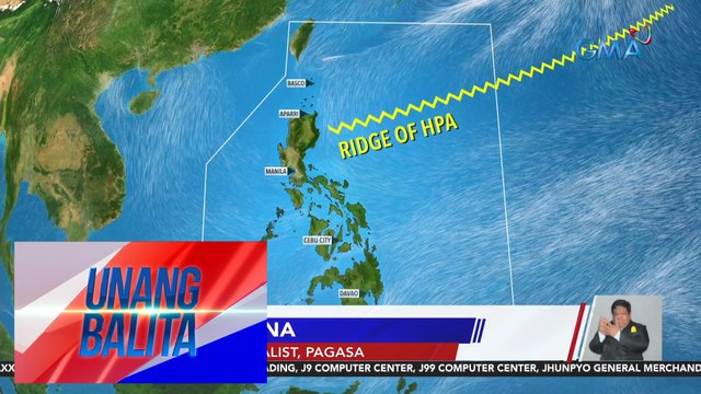 Panayam kay Obet Badrina, Weather Specialist, PAGASA | UB