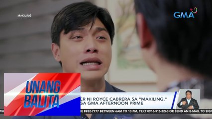 Twist sa karakter ni Royce Cabrera sa "Makiling," dapat abangan sa GMA Afternoon Prime | UB