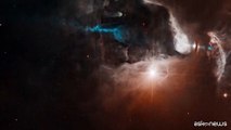 Spazio, l'Hubble Space Telescope fotografa una baby stella in fase di formazione
