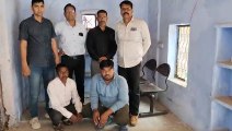 Sarpanch and son arrested for taking 25 thousand bribe to pass musterol