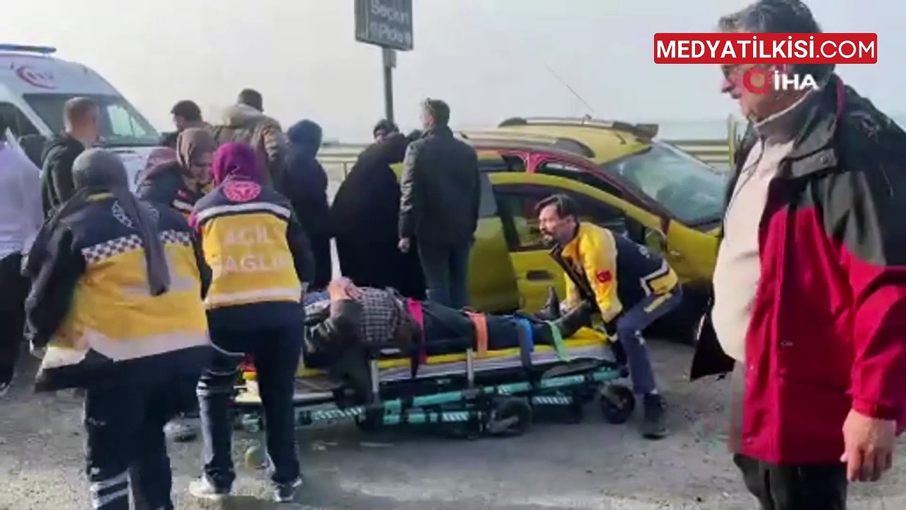 Rize'de cenaze dönüşü kaza