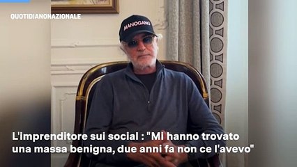 Briatore: "Sono stato operato per un tumore al cuore"
