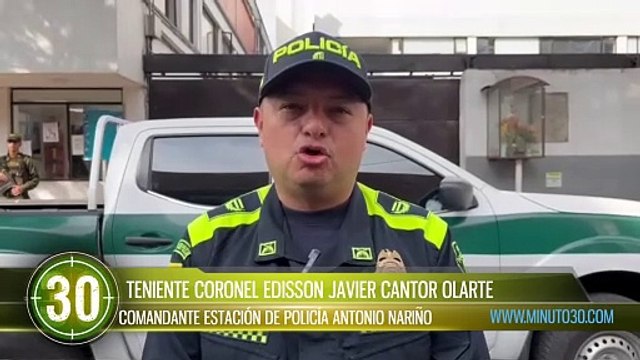 Policía captura a hombre que entró a robar a un almacén de cadena en Bogotá, tenia antecedentes