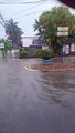 Lluvias dejan inundaciones en La Ceiba