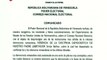 El Poder Electoral rechaza categóricamente los falsos cuestionamientos por parte de EE.UU.