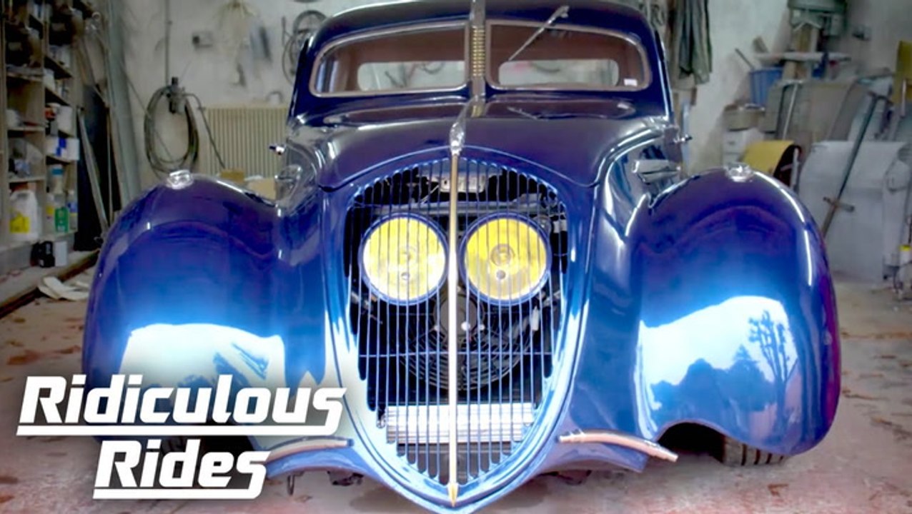 World War 2 Peugeot Converted To Art-Deco Maste...
