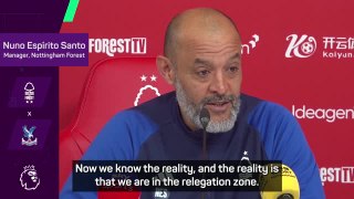 'It's in our hands' - Nuno responds to Forest's points deduction