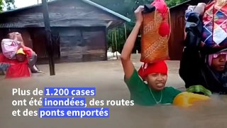 Le cyclone meurtrier Gamane inonde les rues et les maisons à Madagascar