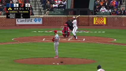 MLB: Anthony Santander se anota su primera impulsada de la temporada