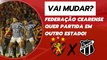 Federação Cearense de Futebol quer mudar local da partida entre Sport e Ceará pela Copa do Nordeste