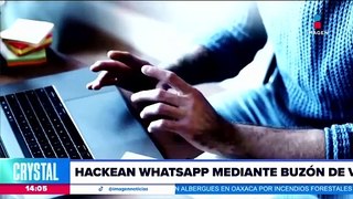 Alertan por hackeos de cuentas de WhatsApp mediante buzón de voz