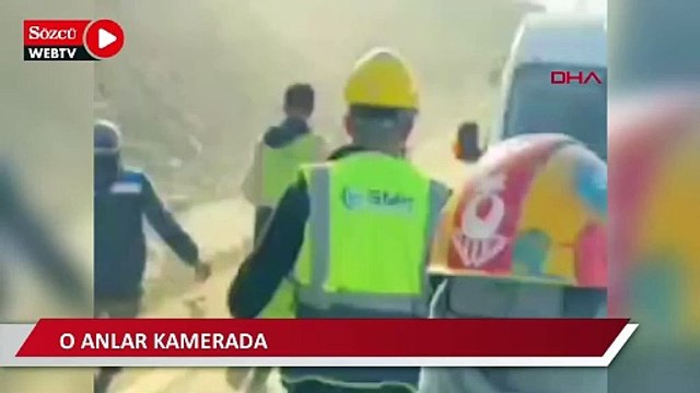 Akkuyu Nükleer Güç Santrali inşaat sahasında 'maaş' gerginliği; o anlar kamerada