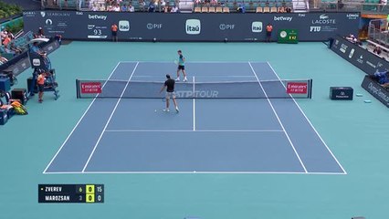 Miami - Zverev assure contre Marozsan et file en demies