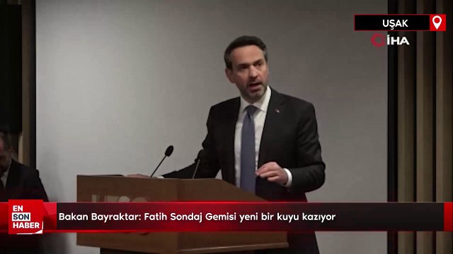 Bakan Bayraktar: Fatih Sondaj Gemisi yeni bir kuyu kazıyor