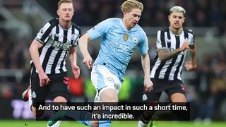 De Bruyne, Haaland and Guardiola are 'the best' says former Man City forward
