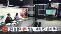 [날씨클릭] 전국 불청객 황사 말썽…중부 중심 흙비 주의
