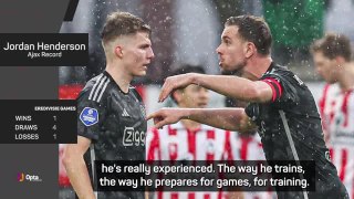 'Gentleman' Henderson has helped Ajax - Urby Emanuelson