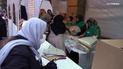 شاهد: إفطار مجاني للصائمين في طهران خلال شهر رمضان