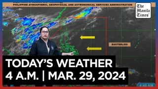 Today's Weather, 4 A.M. | Mar. 29, 2024