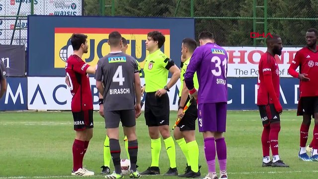 Beşiktaş, hazırlık maçında Karagümrük ile berabere kaldı