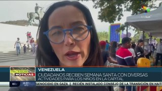 Una Caracas en paz sirve de esparcimiento para los feligreses en Semana Santa
