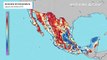 Anomalía de temperaturas en grados Celsius: calorón en México