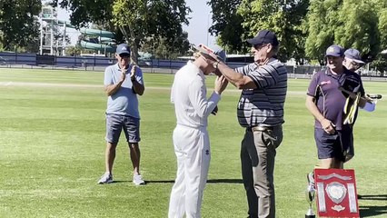 Daniel Clohesy wins Taylor-Walsh Medal