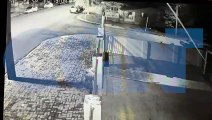 Câmera registra acidente na Rua Xavantes