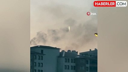 Yüksekova'da gökyüzünde ilginç cisim görüntülendi