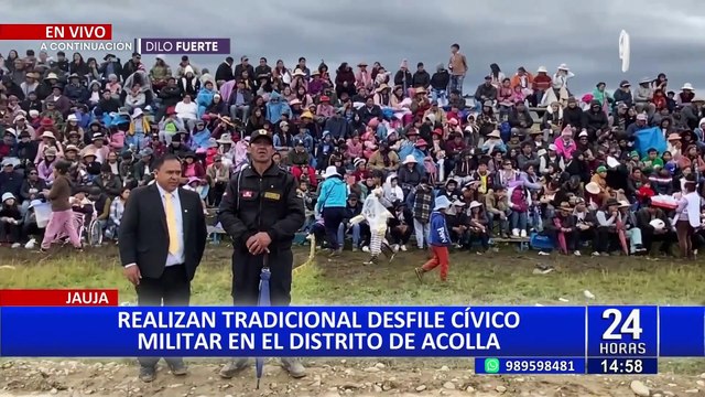 Jauja: conmemoran batalla entre peruanos y chilenos durante Semana Santa