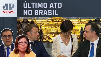 Emmanuel Macron visita Congresso Nacional; Dora Kramer e Cristiano Vilela comentam