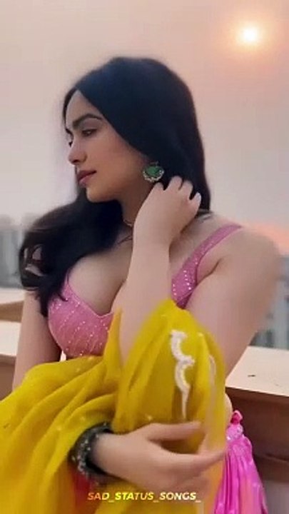 Adha Sharma cute reel  #instagram#♥like#follow#comment #reel #for new#trending reel# saat samundar paar# from Hussain brother