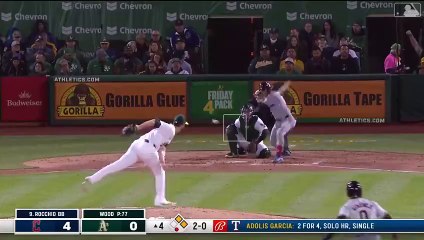 ¡Doble de Brayan Rocchio en su primer turno del Opening Day!