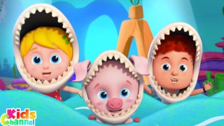 Baby Shark Song + More Kids Rhymes And Learning Cartoon Videos by Kids Channel