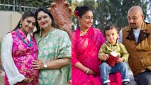 Mohena Kumari Second Maternity Photo Shoot With Family, Delivery Date..| Boldsky