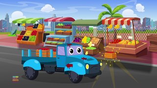Fruit Truck, Car Wash Videos, Street Vehicles for Children by Kids Channel
