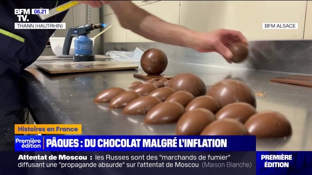 Chocolats de Pâques: certaines boutiques résistent à l'inflation