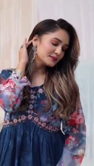 FAUX GEORGEET WITH DIGITAL PRINT DESIGN || MODELING || FASHION SHOW