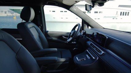 The new Mercedes-Benz EQV AVANTGARDE Interior Design in Kalahari gold metallic