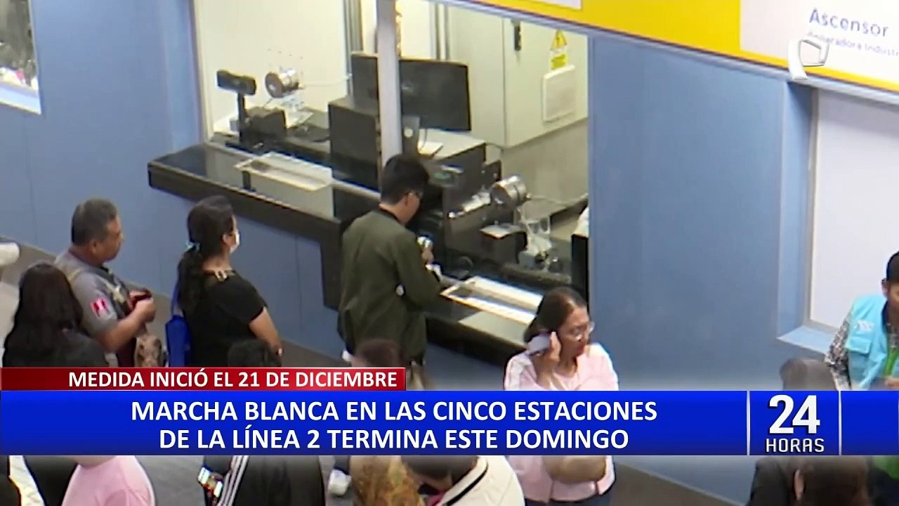 Línea 2 del Metro de Lima: marcha blanca en cinco estaciones termina este domingo