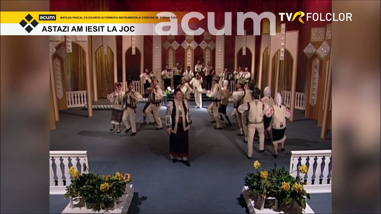 Matilda Pascal Cojocarita - Astazi am iesit la joc (arhiva TVR)