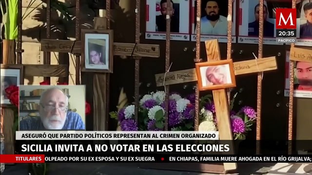 Lo único que hacen es llevar la violencia a lugares donde no debería suceder : Javier Sicilia