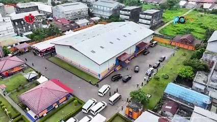 Presiden Jokowi TInjau Komplek BULOG Kampung Melayu, Singkawang