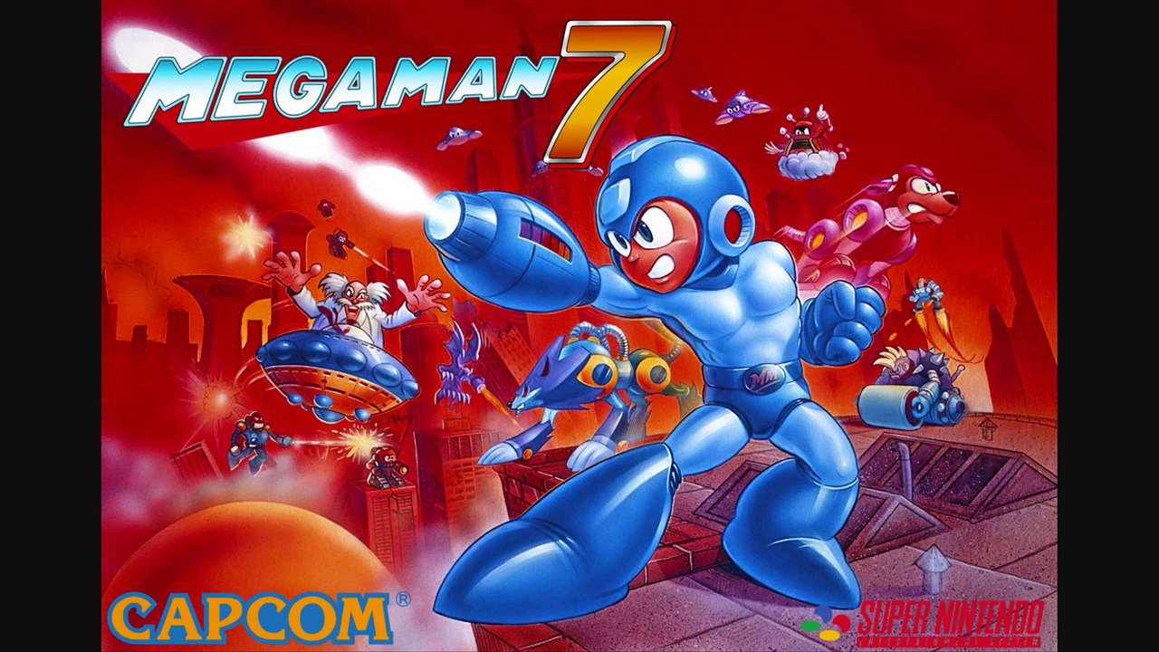 Mega Man 7 (Super Nintendo) Original Soundtrack - Dr wily fortress stage 4 Theme + Final Boss Battle Theme [Remastered Flac Quality]