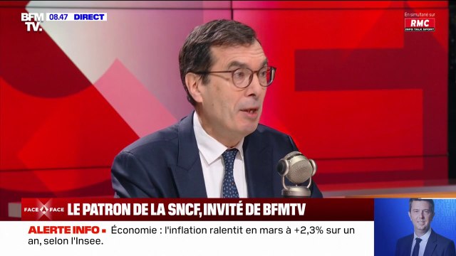 SNCF: On a quand même le souci de nos clients affirme Jean-Pierre Farandou, PDG de la SNCF