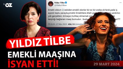 Yıldız Tilbe de emekli maaşına isyan etti!