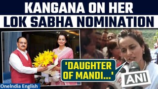 Lok Sabha Elections: Kangana Ranaut Expresses Gratitude Over her Nomination from Mandi | Oneindia